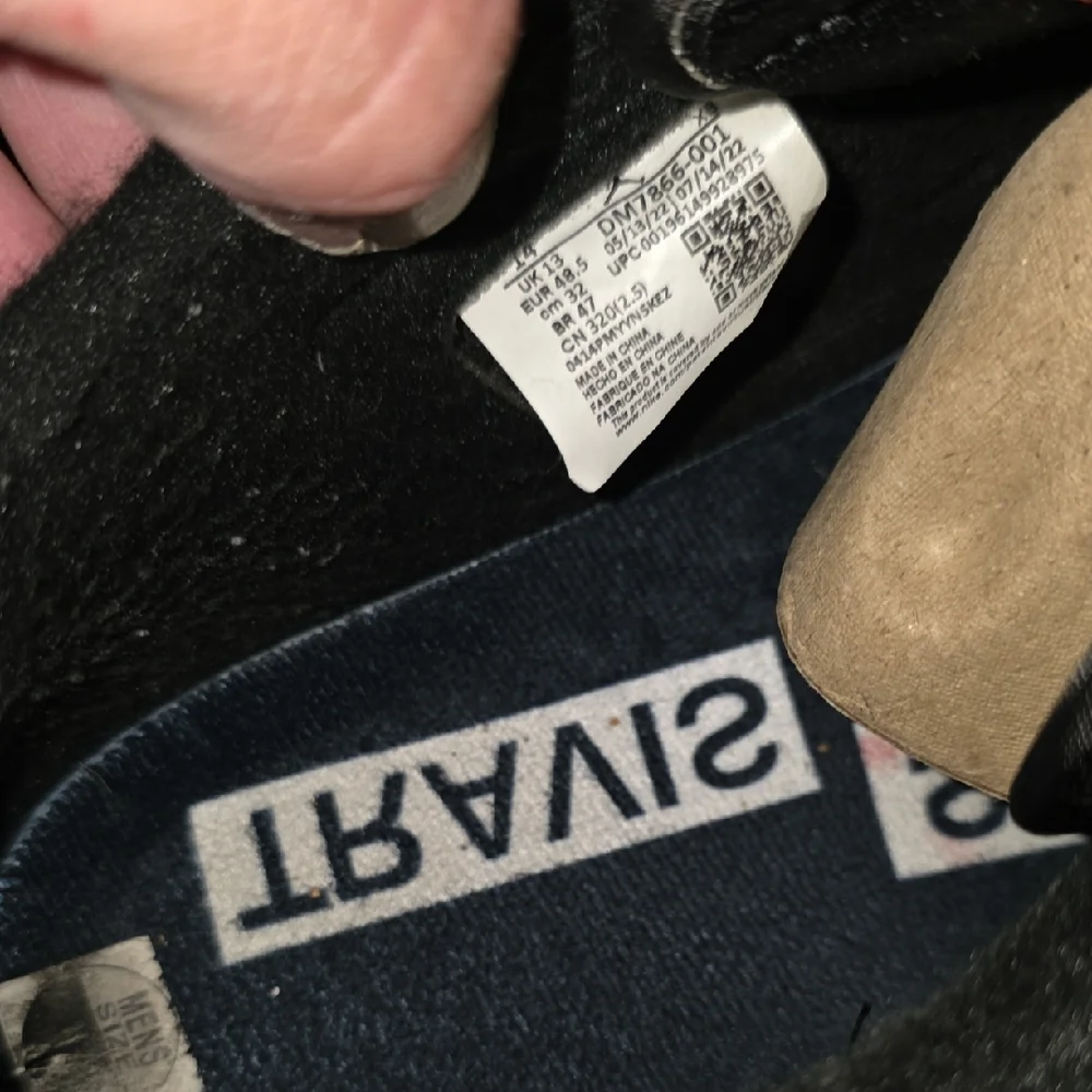 Nike Travis Scott Black Phantom Sneakers Size 14 From Stock X 100% Authentic - Picture 8 of 10